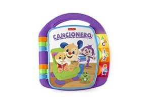 Fisher-Price Libro interactivo de aprendizaje, juguete bebé +6 meses (Mattel FRC69)