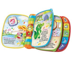 VTech – Primeras canciones, libro interactivo para bebé +6 meses con las canciones infantiles más populares, aprende instrumentos, sonidos y notas musicales, multicolor (80-166722)